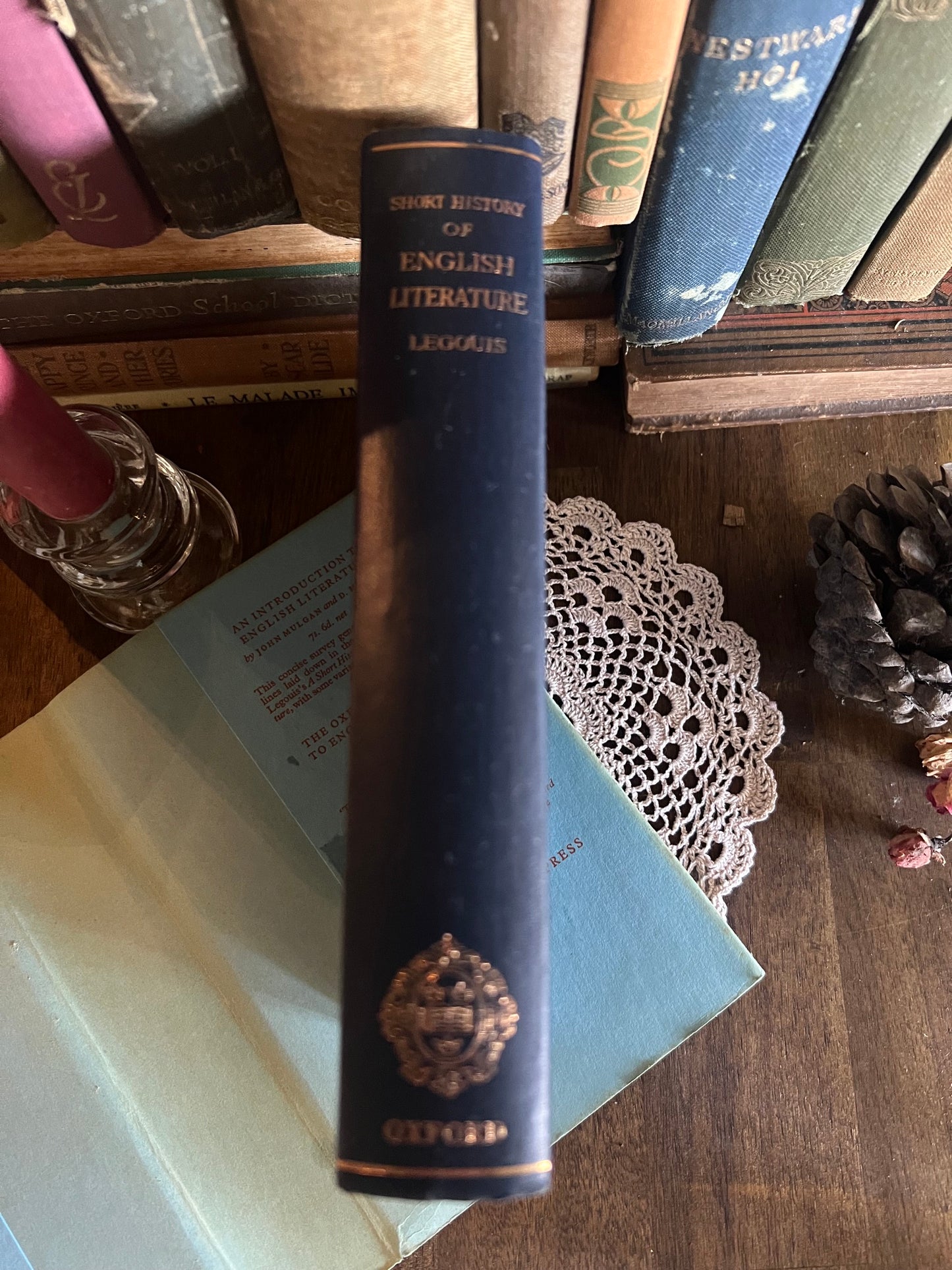A Short History of English Literature by Emile Legouis - Vintage 1961 ed