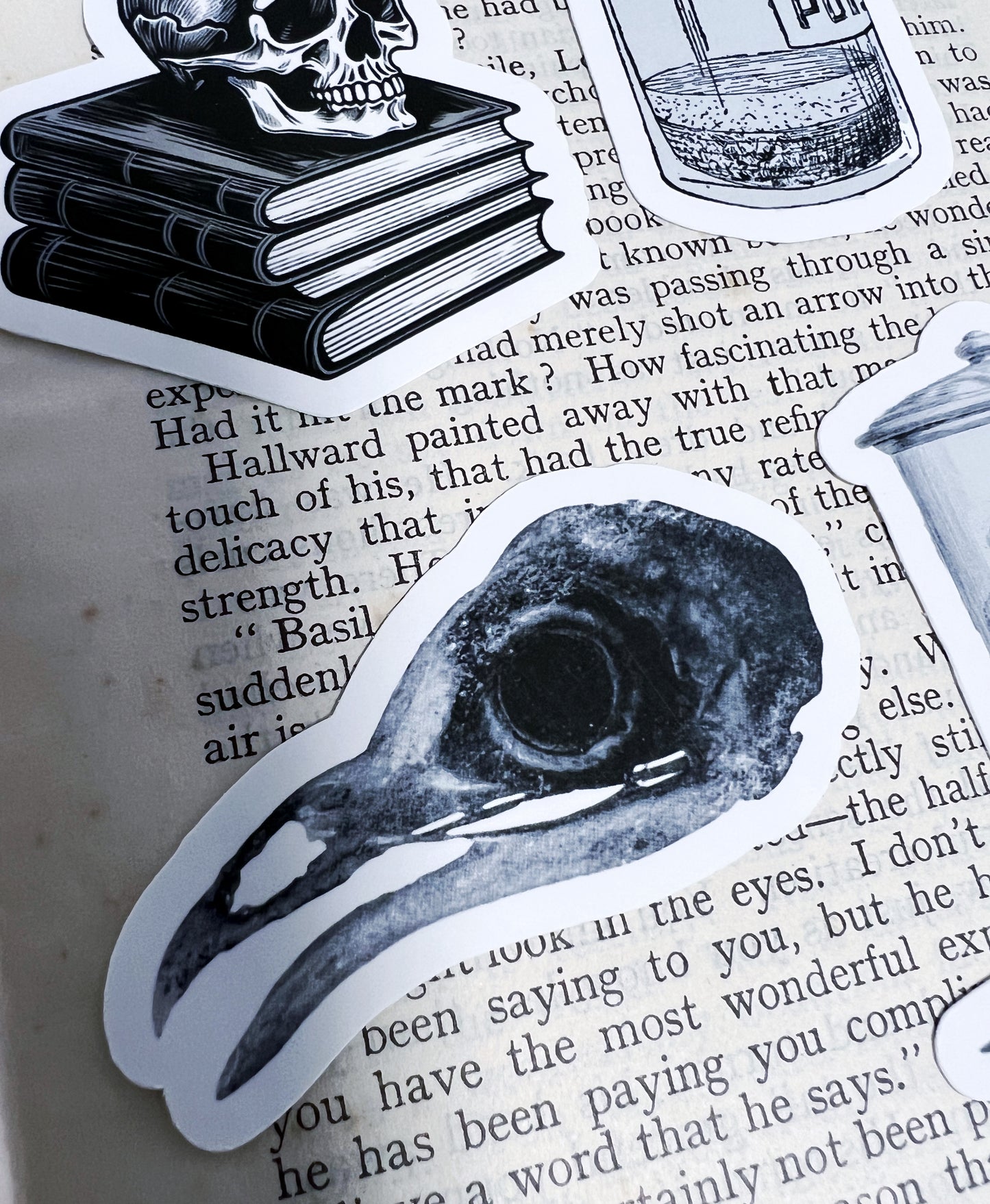 Gothic Horror - vinyl stickers