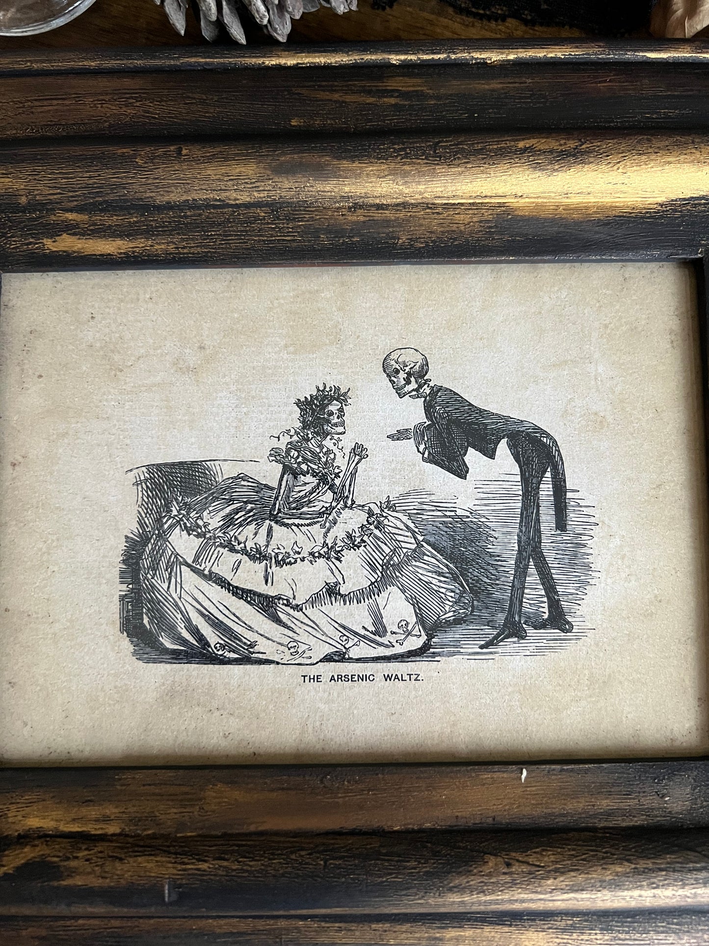 The Arsenic Waltz framed print