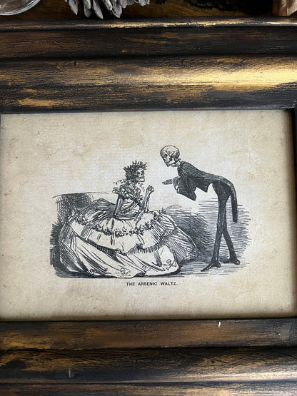 The Arsenic Waltz framed print