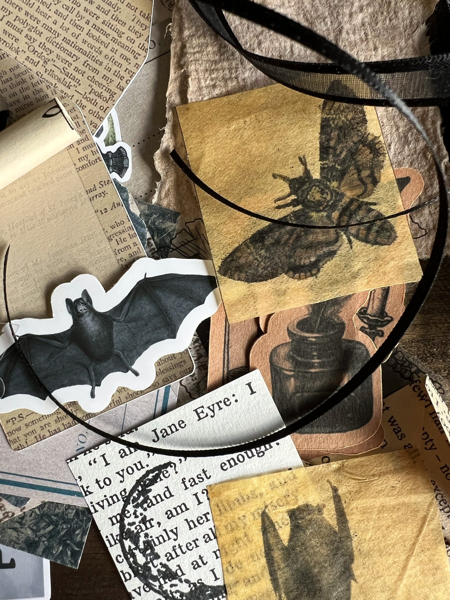 Cabinet of Shadows - gothic horror ephemera tin