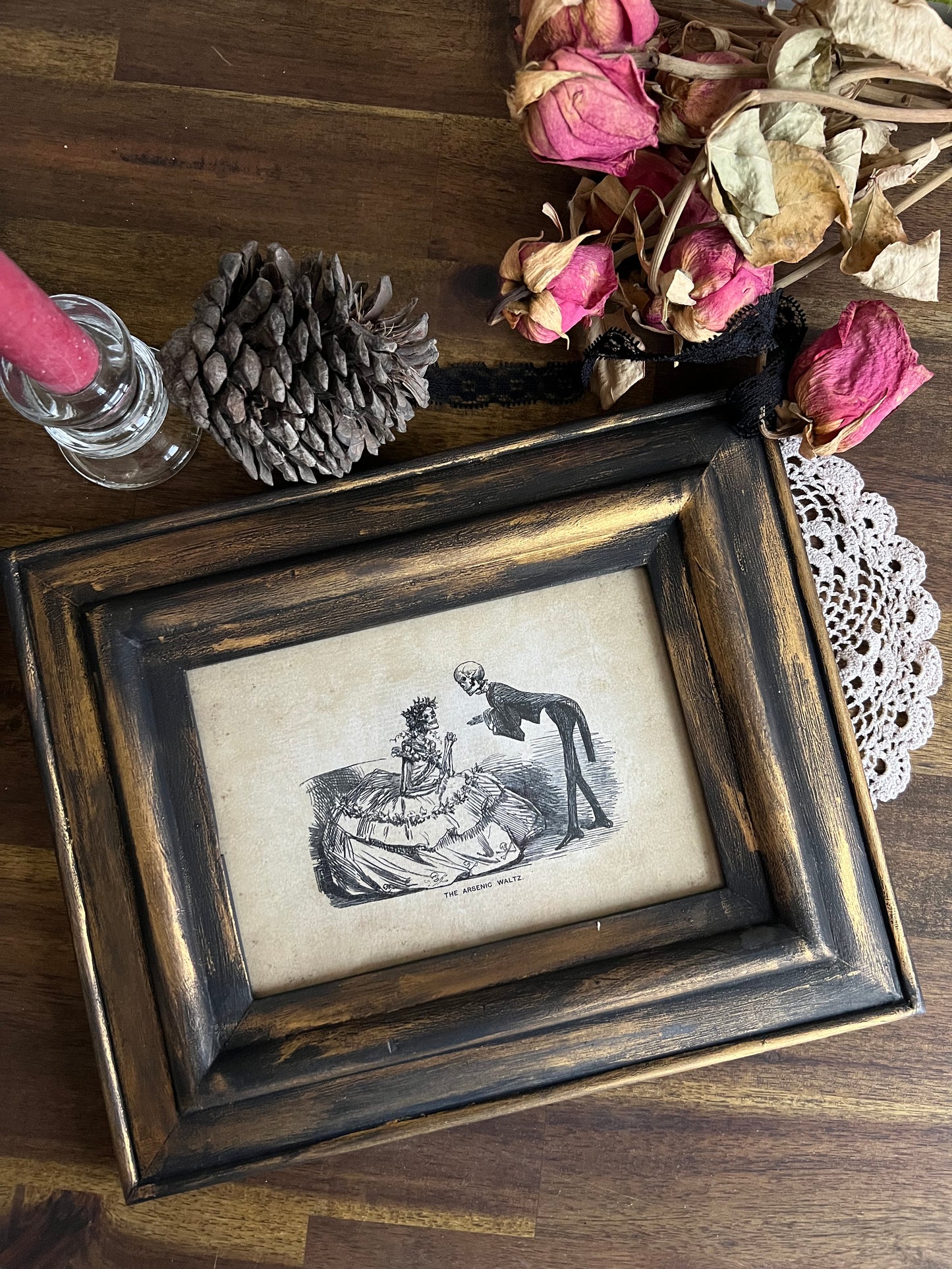 The Arsenic Waltz framed print