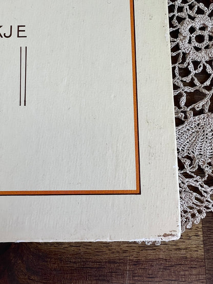 Vintage Van het Toovervischje –  Dutch Piggelmee Fairy Tale Book