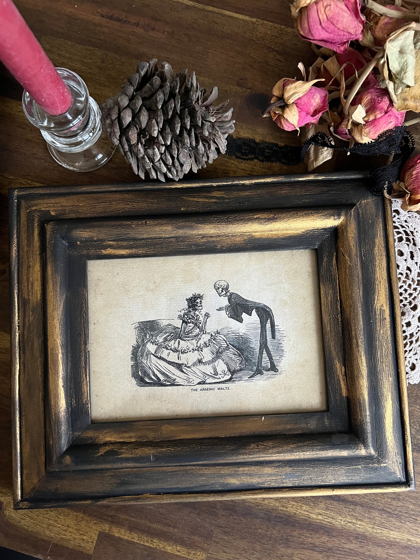 The Arsenic Waltz framed print