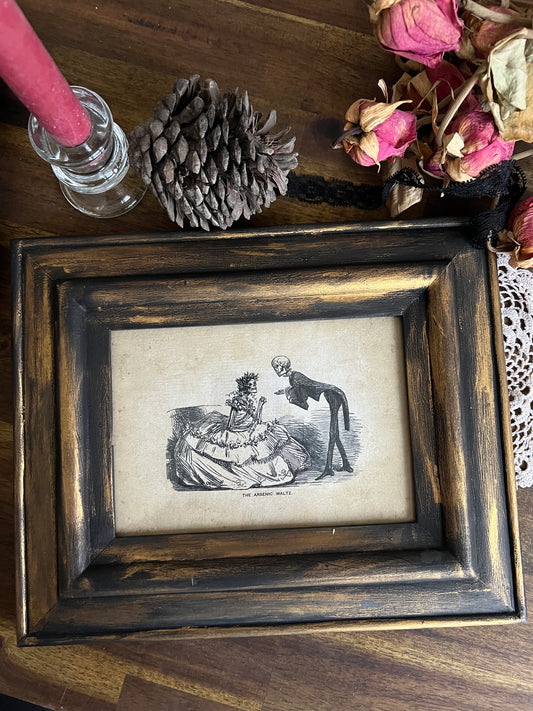 The Arsenic Waltz framed print
