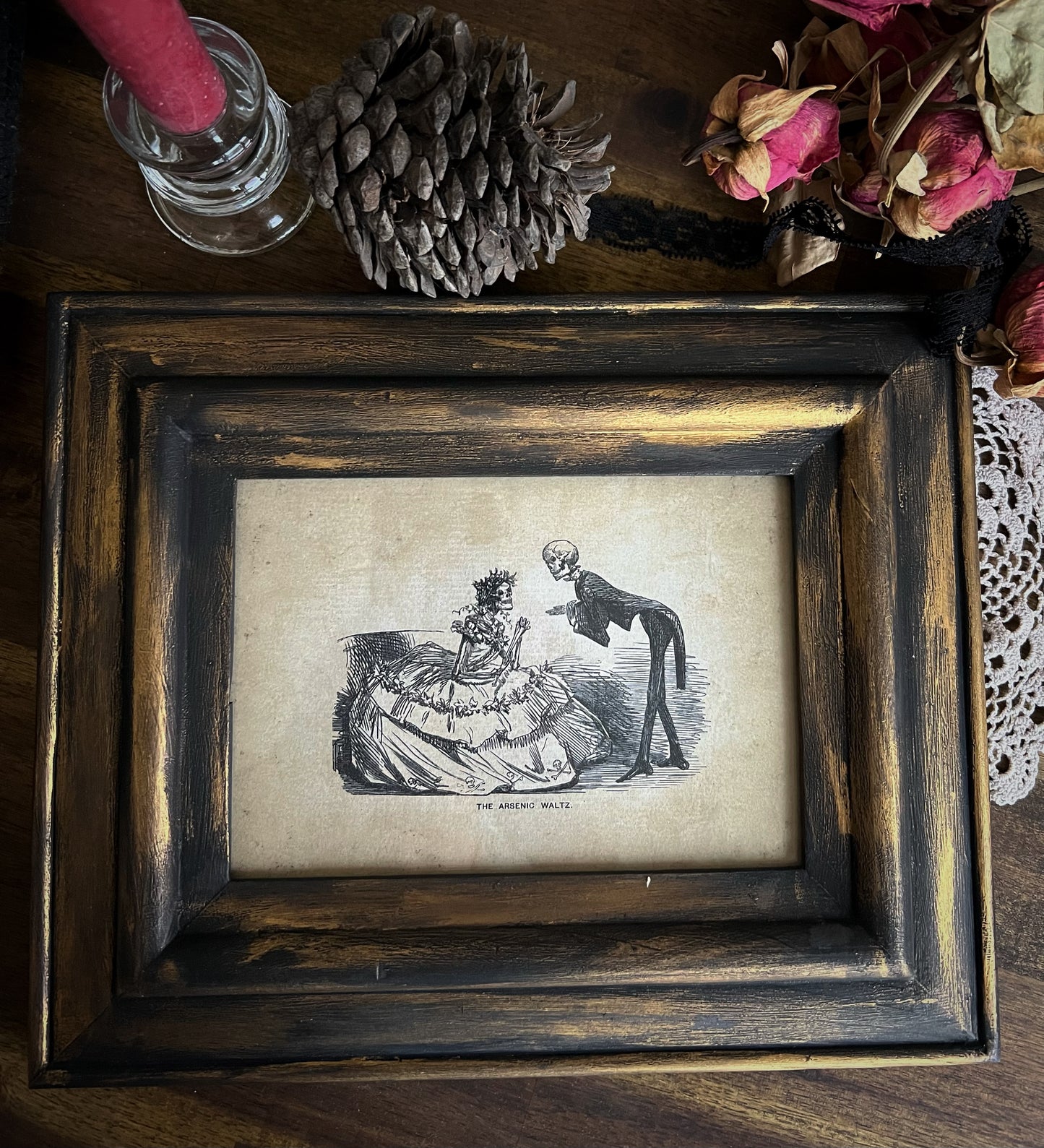 The Arsenic Waltz framed print