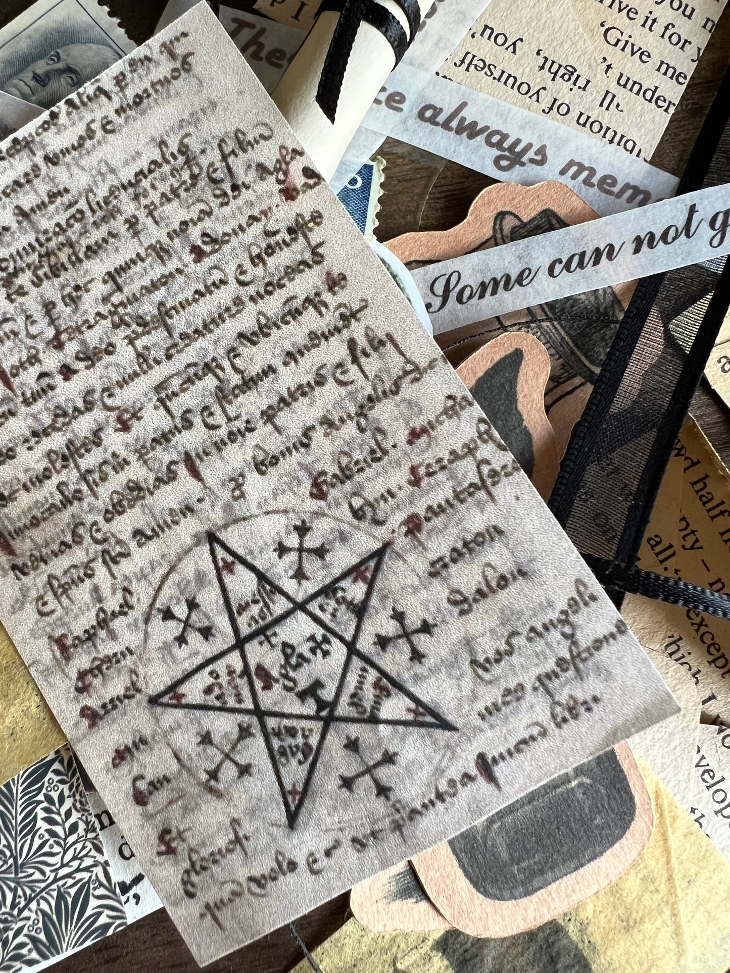 Cabinet of Shadows - gothic horror ephemera tin