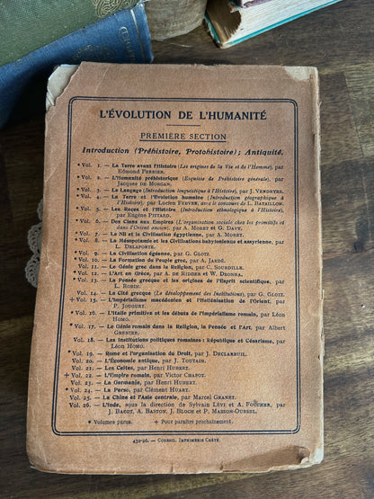 Le Nil et la Civilisation Égyptienne by A. Moret, 1926, Antique french book