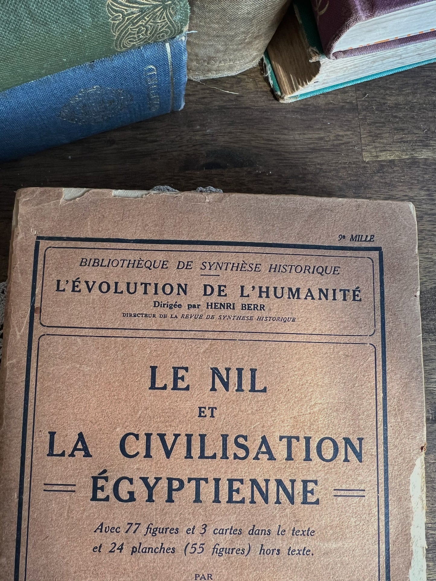 Le Nil et la Civilisation Égyptienne by A. Moret, 1926, Antique french book