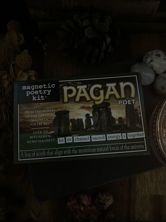 Pagan Poet - magnetic poetry