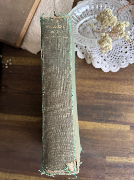 The Week-End Book, Vintage 1931 edition, Nonesuch Press