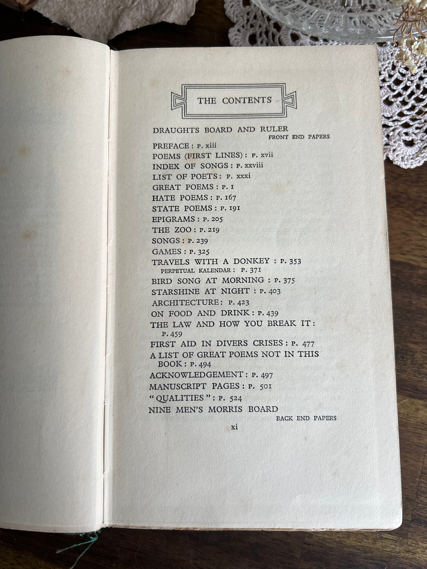 The Week-End Book, Vintage 1931 edition, Nonesuch Press