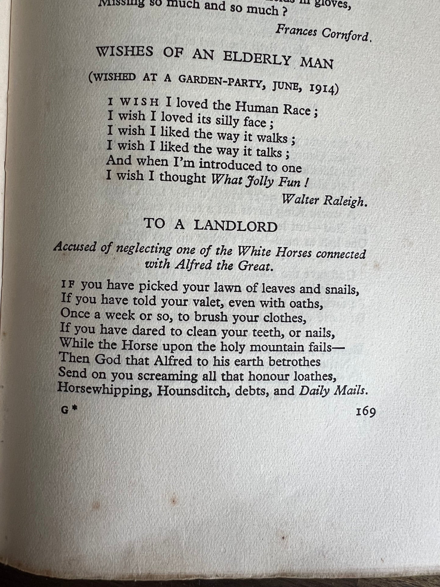 The Week-End Book, Vintage 1931 edition, Nonesuch Press