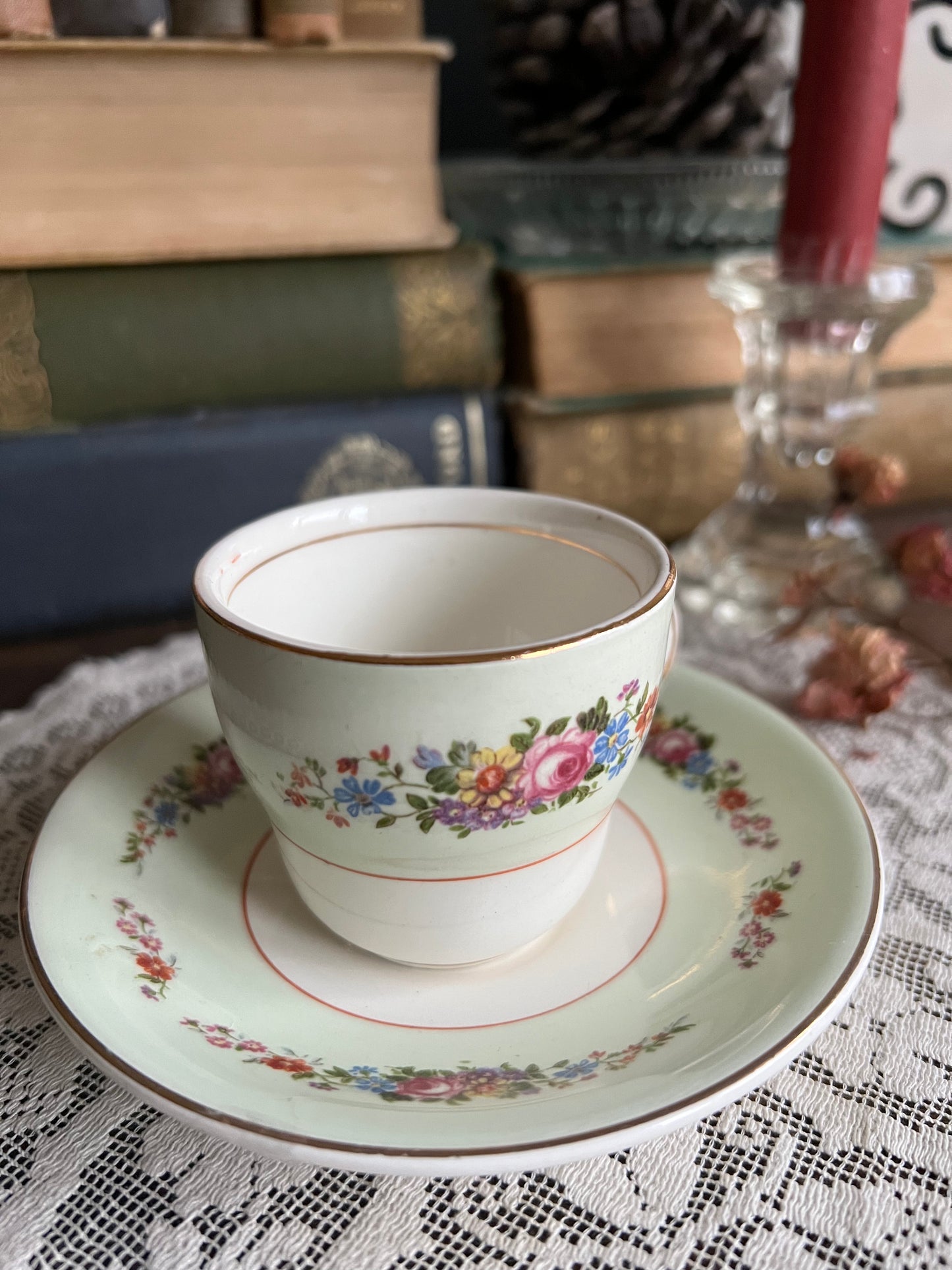 Vintage Demitasse Duo