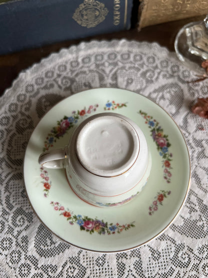 Vintage Demitasse Duo