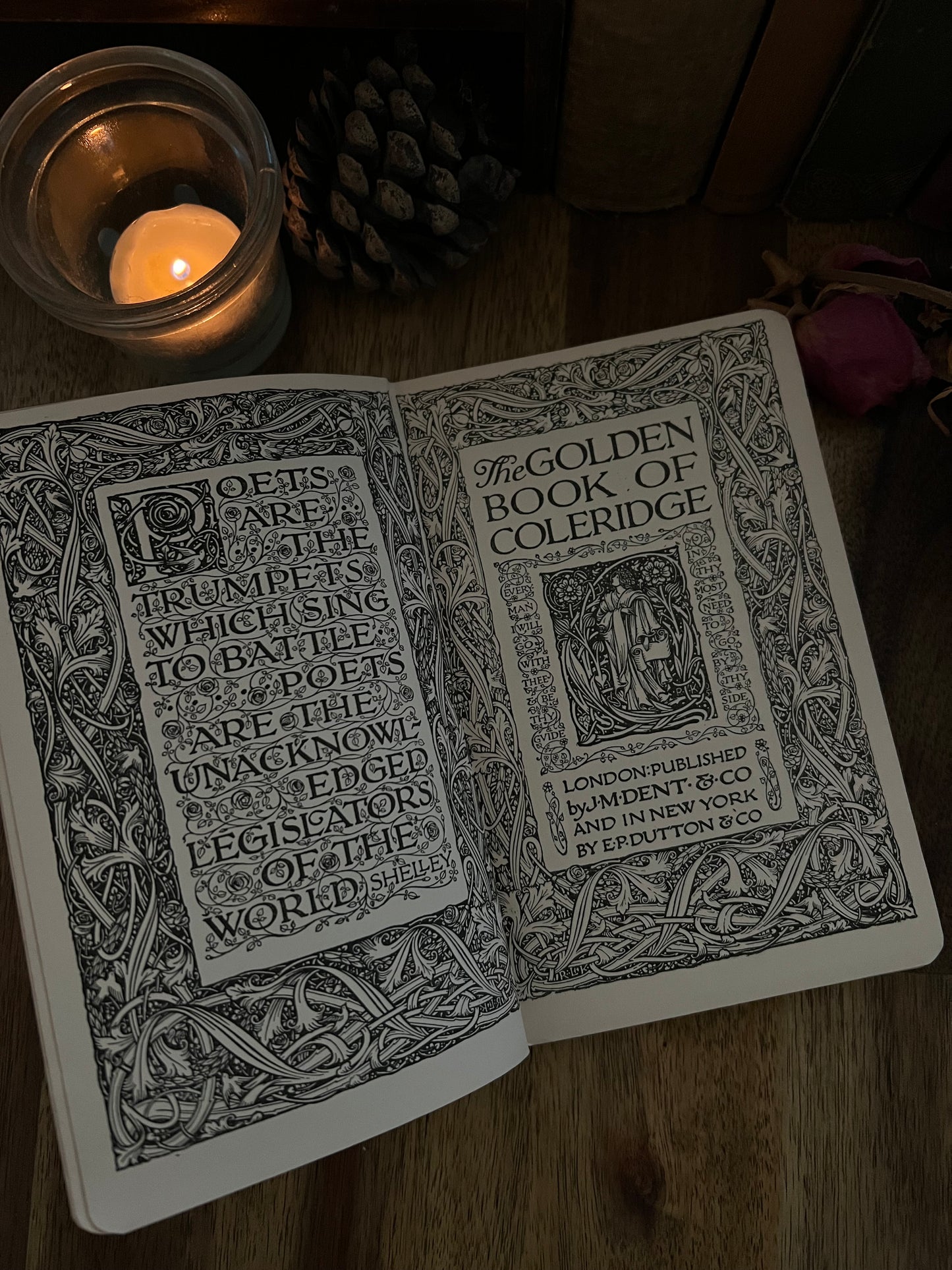 Antique Coleridge Poetry Book (1906)