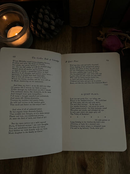 Antique Coleridge Poetry Book (1906)