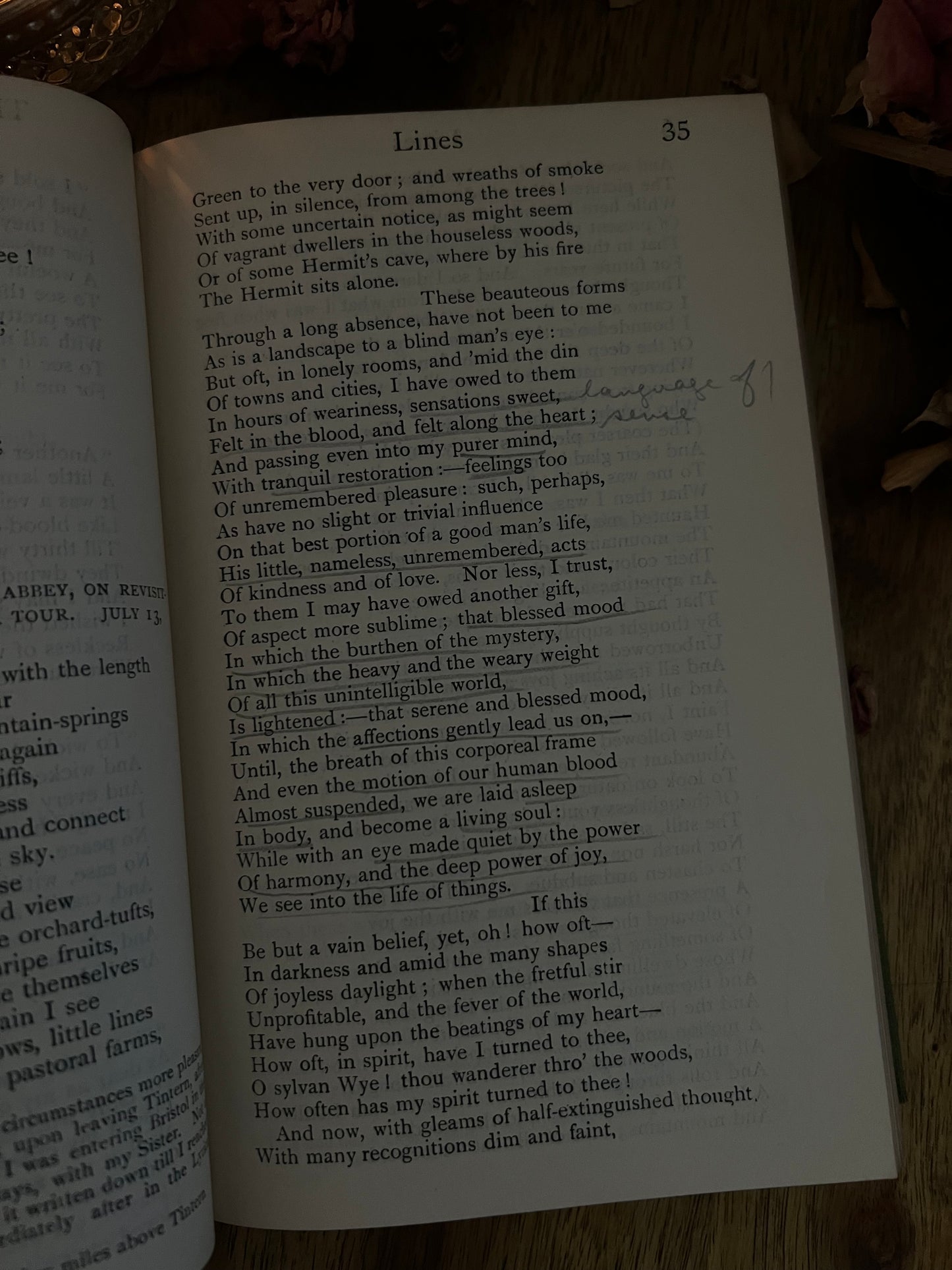 William Wordsworth - Vintage Poetry Book (1934)