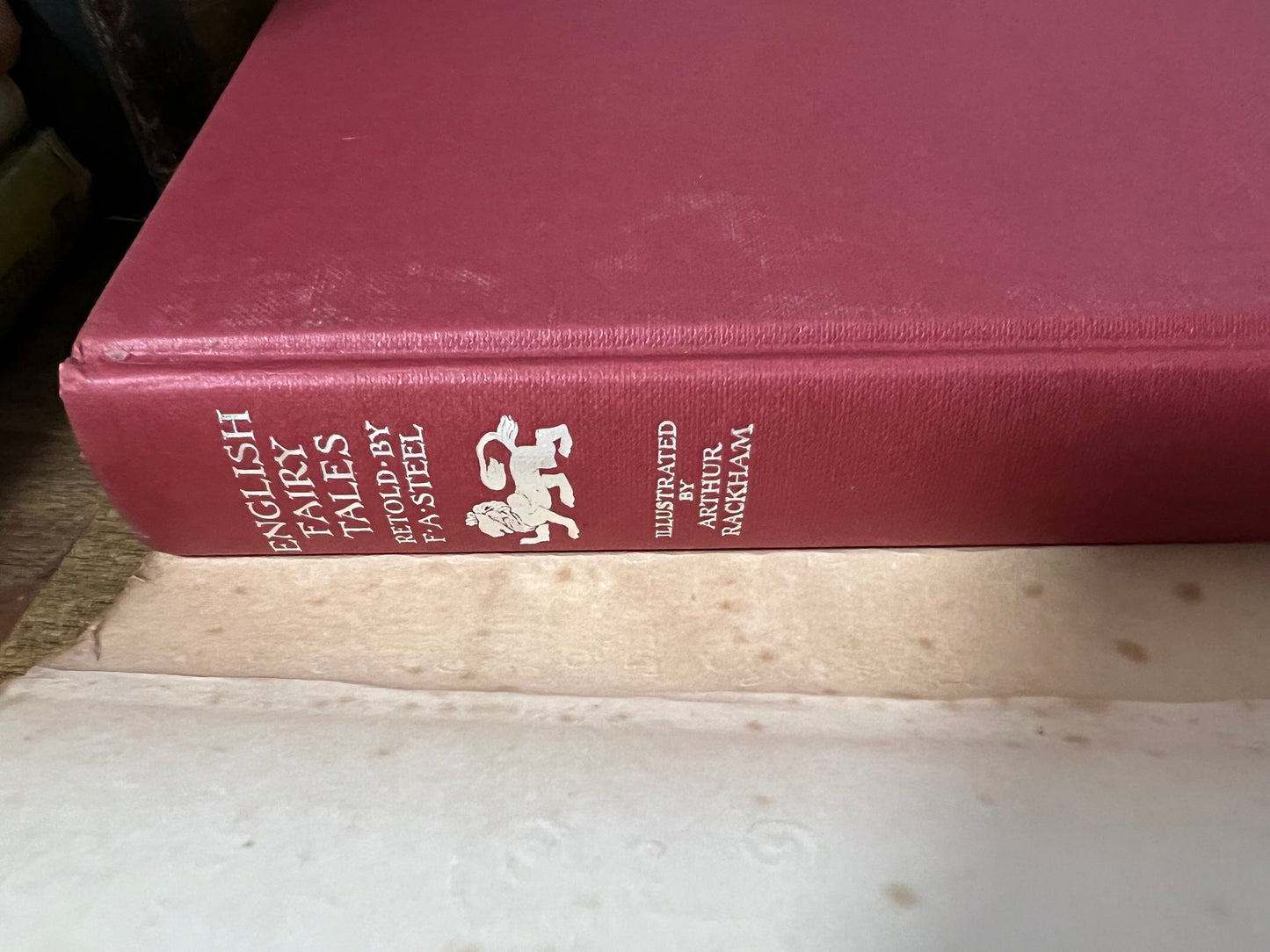 English Fairy Tales retold by F. A Steel - Arthur Rackham - Vintage Hardcover 1979