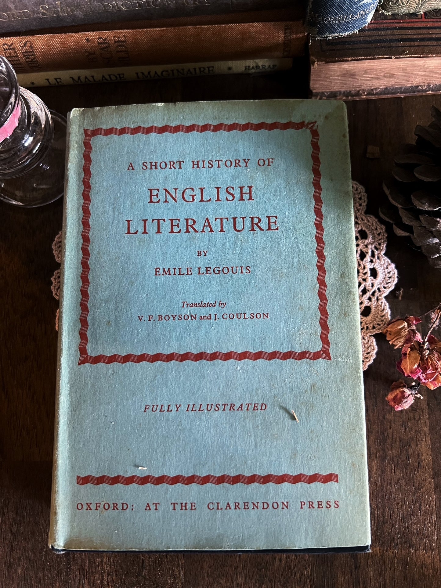A Short History of English Literature by Emile Legouis - Vintage 1961 ed