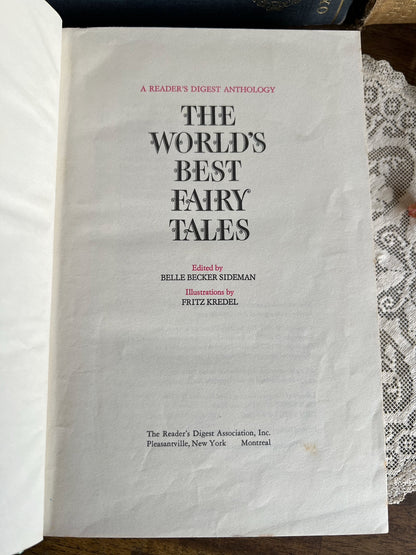 English Fairy Tales retold by F. A Steel - Arthur Rackham - Vintage Hardcover 1979