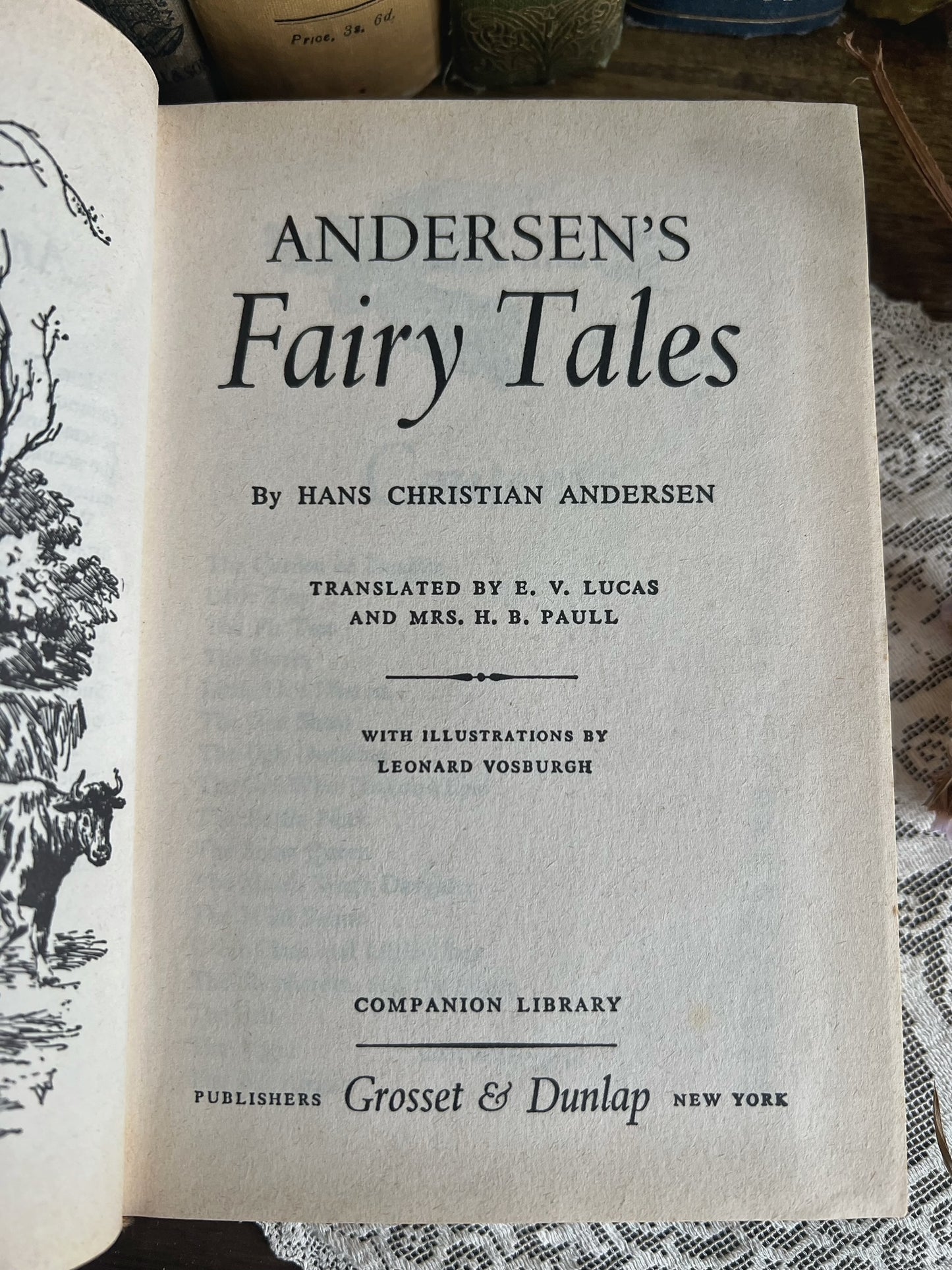Vintage Companion Library - Grimm & Andersen Fairy Tales