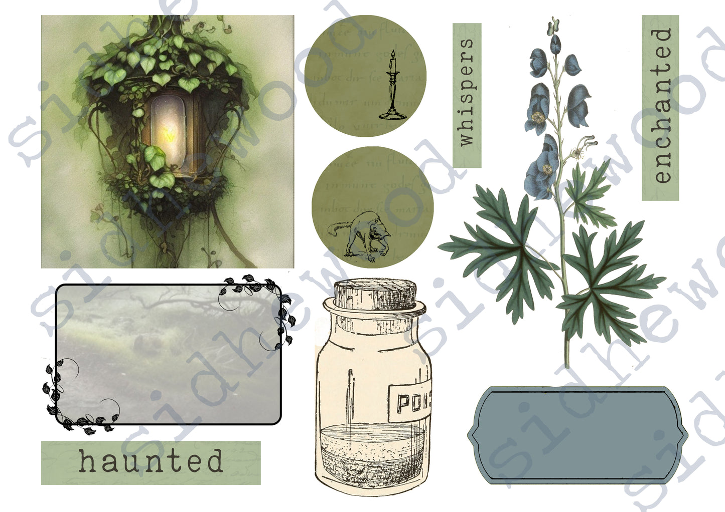 Dark Forest - digital download (printable file)