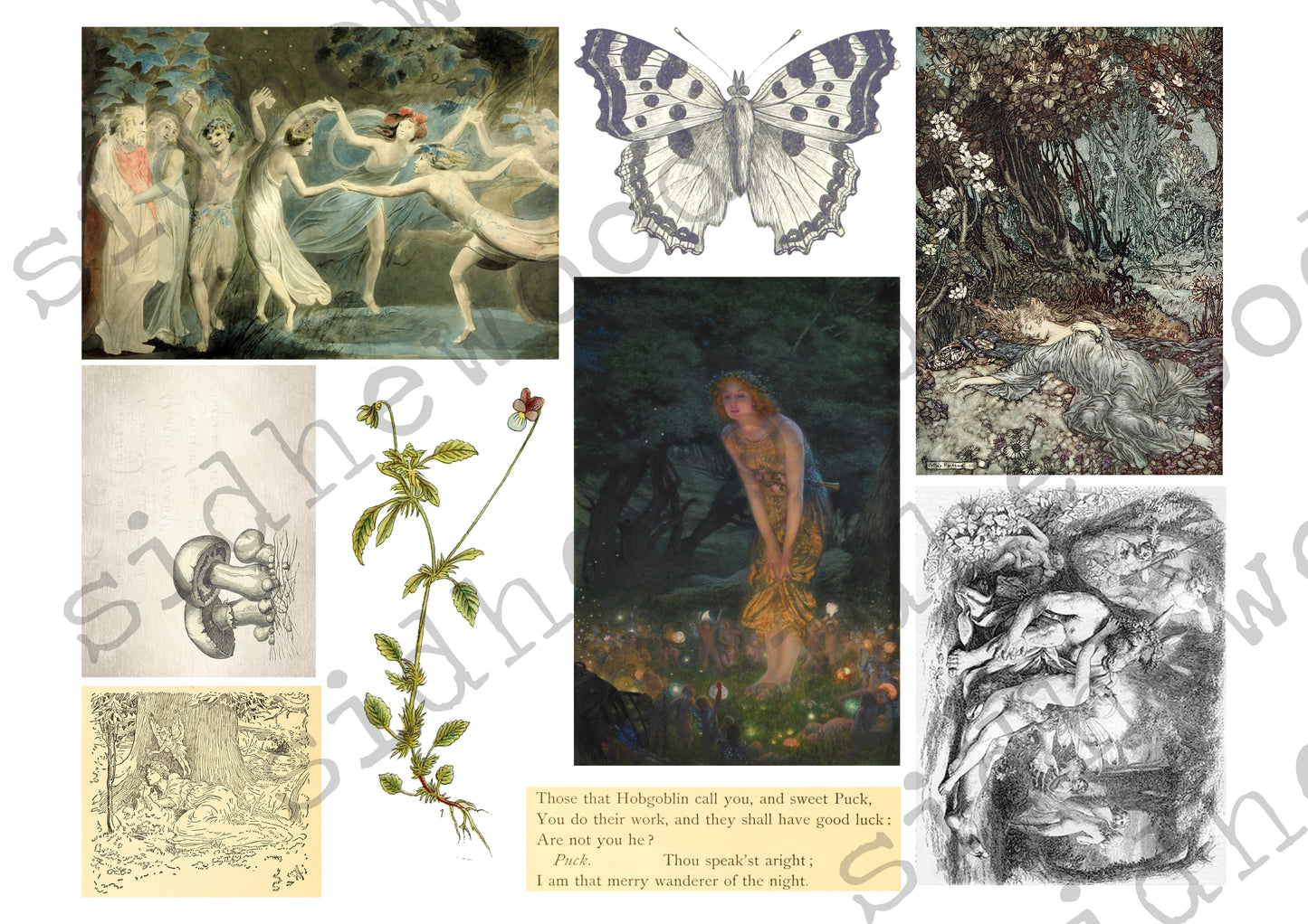 A Midsummer Night's Dream - digital download (printable file)